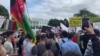 Jonli efir: Oq uy oldida afg’onlar namoyishi (2-qism)