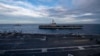 Nhóm tác chiến hàng không mẫu hạm Theodore Roosevelt và Nimitz tập trận ở Biển Đông vào ngày 9/2/2021.