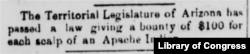 Item in the Placer Herald newspaper Auburn, Ca., Dec. 3, 1864.