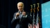 El presidente Joe Biden habla en un evento del Comité Nacional Demócrata en Oxon Hill, Maryland, EEUU, el 8 de septiembre de 2022.