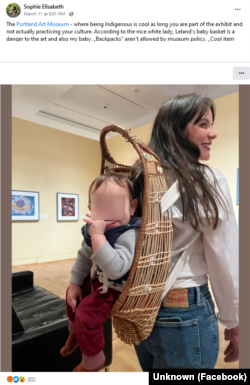 Facebook post by Kayuk mother Sophie Neuner, March 11, 2023.