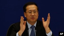 마자오쉬 중국 외교부 부부장 (자료사진)