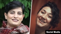 نيلوفر حامدی و الهه محمدی

