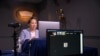 FILE - Deputy Assistant Secretary of Defense for Cyber Policy Mieke Eoyang speaks during Cybercon, virtually, at the Pentagon, Washington, D.C., Nov. 10, 2021. Eoyang says the U.S. needs to disrupt malicious cyber activity.