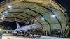 In this image provided on Jan. 12, 2024, by the UK Ministry of Defence, an RAF Typhoon aircraft returns to base at RAF Akrotiri in Cyprus, after striking targets in Yemen.