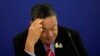 FILE - Thailand's Prime Minister Srettha Thavisin talks to media during a news conference at the government house in Bangkok, April 10, 2024. 