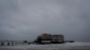 Una vista del muelle de la calle principal de Daytona Beach antes de la llegada prevista del huracán Nicole, en Daytona Beach, Florida, EEUU, el 9 de noviembre de 2022.