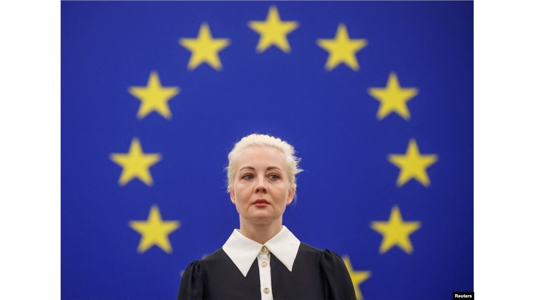 Julija Navalna u Evropskom parlamentu (Foto: Reuters/Johanna Geron)
