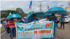 Paro nacional en Panamá el 16 de noviembre de 2023.