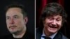 Presidente electo de Argentina Javier Milei y magnate Elon Musk se hacen guiños en X