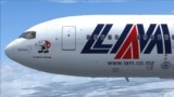 Avião das Linhas Aéreas de Moçambique - LAM, uma das empresas do Estado. 