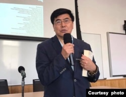 美國紐約市立大學政治學教授夏明。 （夏明提供）