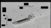 This photo released by the US Navy shows the Iranian Revolutionary Guard ship 'Shahid Bazair', left, towing a US Navy Saildrone Explorer in the Persian Gulf on Aug. 30, 2022. 