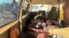 Abalandeli bebandla leCitizens Coalition for Change abalimele ngesikhathi behlaselwa ngabacatshangelwa ukuba ngabebandla leZanu PF bathwalelwe esibhedlela. (CCC, Ostallos Siziba)
