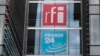 FILE - The headquarters of French national audiovisual media company group, France Medias Monde (FMM), which includes Radio France Internationale (RFI), live news channel France 24 and Monte Carlo Doualiya (MCD), a French Arabic-speaking radio station at 