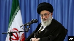 FILE - Supreme Leader Ayatollah Ali Khamenei 