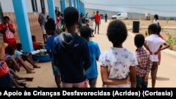 Crianças em Cabo Verde