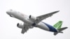 A Commercial Aircraft Corp of China (COMAC) C919 aircraft, China's first domestically produced large passenger jet, performs during the Airshow China 2022 in Zhuhai, in southern China's Guangdong province on November 8, 2022. (Photo by CNS /AFP)