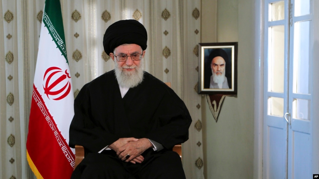 , Iranian supreme leader Ayatollah Ali Khamenei delivers a message for the Iranian New Year in Tehran, March 20, 2012.