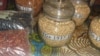 Diversas variedades de sementes produzidas pelo IIAM, Instituto de Investigacão Agrária de Mocambique,