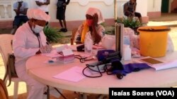 Profissionais de saúde em Malanje, Angola
