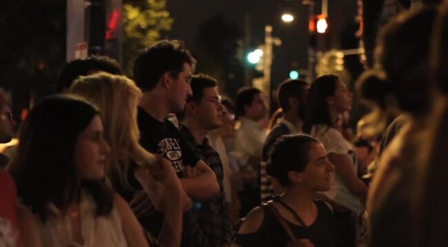 On The Scene: Debate Watchers at Washington DC Pub