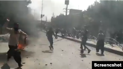 اعتراضات به مرگ مهسا امینی تحت بازداشت پولیس در ایران