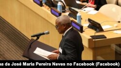 José Maria Neves, Presidente de Cabo Verde, discursa na Cimeira da Educação Transformadora, Nova Iorque, 19 Setembro 2022