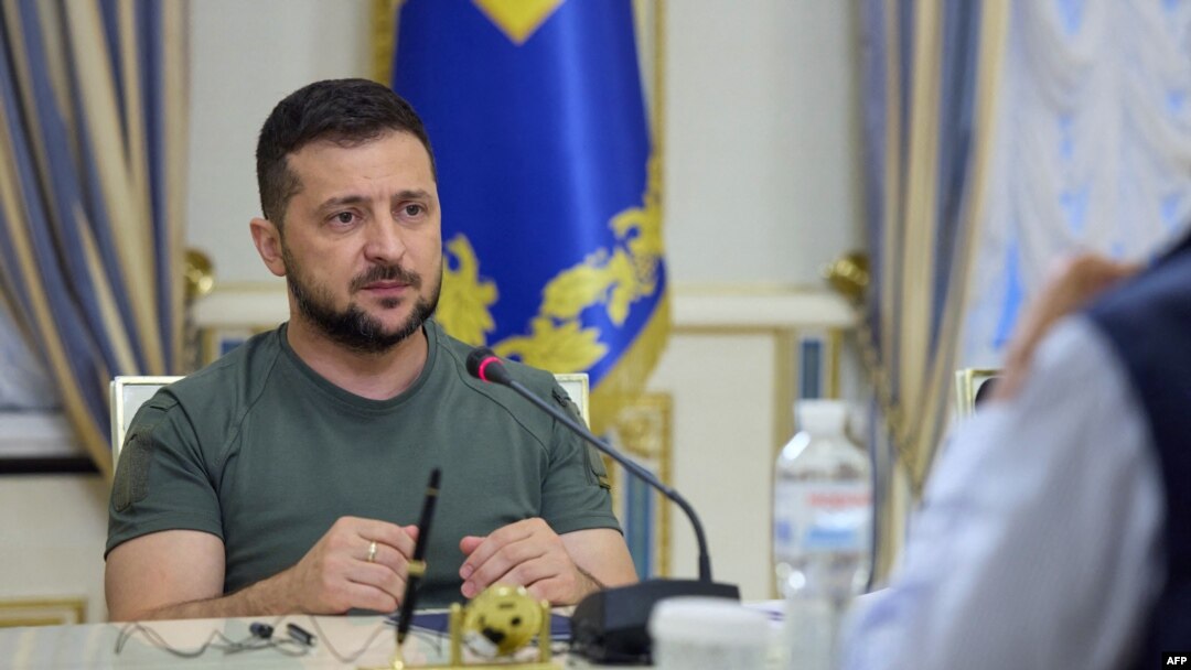President Volodymyr Zelensky