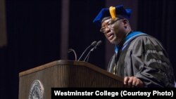 FILE - Benjamin Ola Akande is president of Westminster College in Missouri. 