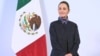 Tổng thống Mexico Claudia Sheinbaum.