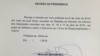 Presidente interino da Câmara dos Deputados do Brasil revoga a sua própria decisão