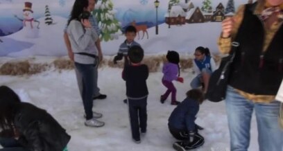California Kids Get Taste of Winter at Museum