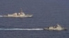 美國加拿大軍艦再次聯合穿越台灣海峽
