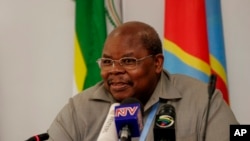 FILE - Former Tanzanian president Benjamin Mkapa.