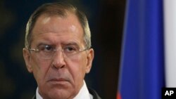 Chefe da diplomacia russa,Sergei Lavrov