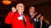 FILE - Medal of Honor recipient Hershel "Woody" Williams, front, reacts as he is introduced during the 2012 Medal of Honor luncheon presented by the National Foundations of Patriotism in Atlanta, May 11, 2012. Williams died June 29, 2022, in Huntington, W. Va. He was 98.