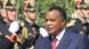 FILE - Republic of Congo President Denis Sassou Nguesso arrives for a visit at The Elysee Palace in Paris, Sept. 3, 2019.