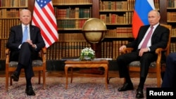 Президент США Джо Байден и прикзидент России Владимир Путин (архивное фото)