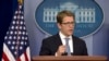 White House Press Secretary Jay Carney speaks during his daily news briefing at the White House in Washington, May 6, 2013.