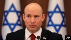 資料照：以色列總理以色列總理納夫塔利·貝內特（Naftali Bennett）
