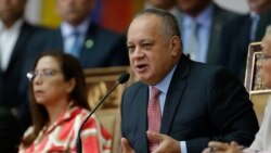 Diosdado Cabello, presidente de la oficialista Asamblea Nacional Constituyente de Venezuela y número dos del gobierno en disputa de Nicolás Maduro. Foto de archivo.