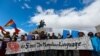 ཕྱི་སོག་ཏུ་རྒྱ་ནག་གི་ཕྱི་སྲིད་བློན་ཆེན་ཝང་དབྱི་ལ་ངོ་རྒོལ།