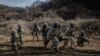 Tropas de EEUU en ejercicios militares conjuntos con Corea del Sur en Paju, Corea del Sur, el 16 de marzo de 2023.