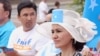 Vashingtonda uyg'urlar namoyishi-Uyghur protests in Washington