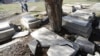FILE - An abandoned Jewish cemetery is pictured in Edirne, western Turkey, Feb. 26, 2015. 