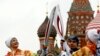 Olympic Torch Travels Across Russia Before Reaching Sochi