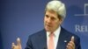 U.S. Secretary of State John Kerry speaks during a joint press conference with Brazil's Foreign Minister Antonio Patriota at Itamary Palace in Brasilia, Aug. 13, 2013. 