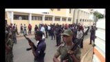 Militares e policias nas ruas de São Tomé e Príncipe