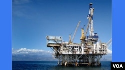 Plataforma petrolifera em Cabinda (foto Novo Jornal)